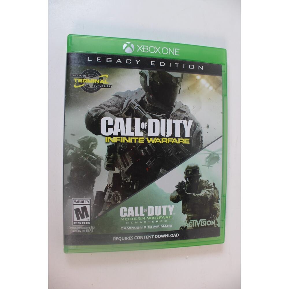 call of duty: infinite warfare legacy edition (xbox one) Authentic, tested/works